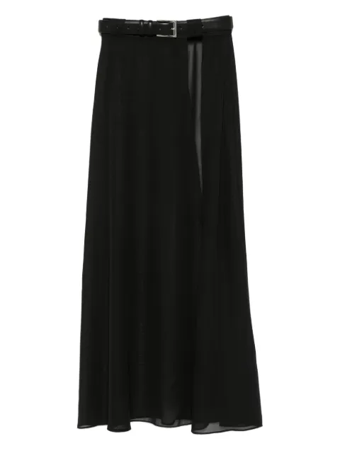 Vestiaire d'un Oiseau Libre belted midi skirt