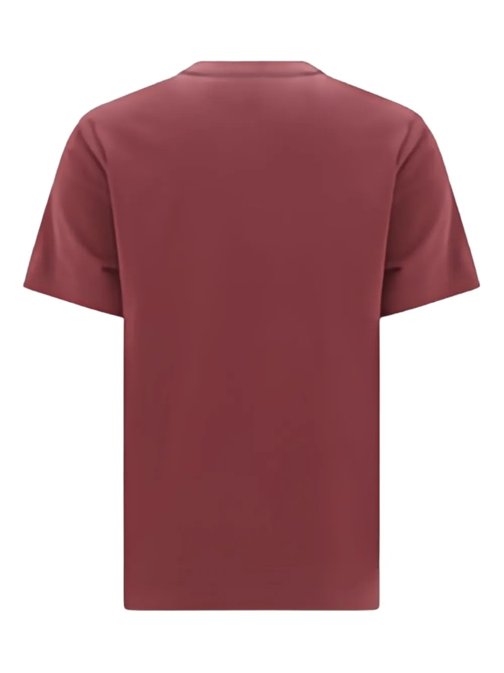 Brunello Cucinelli jewel-embellished ribbed T-shirt Rood