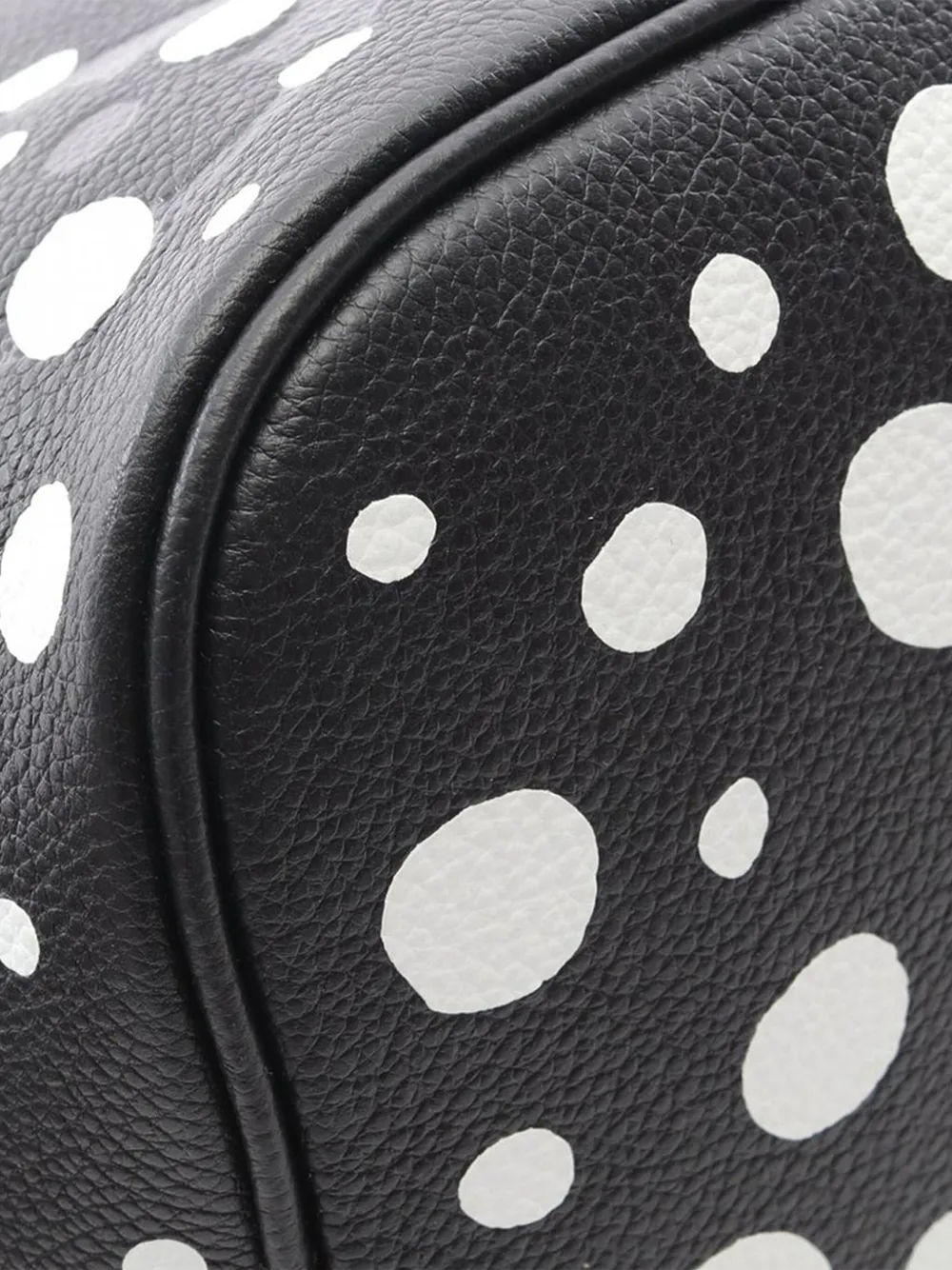Pre-owned Louis Vuitton 2023 Yayoi Kusama Infinity Dots Monogram Empreinte Neverfull Mm Tote Bag In Black