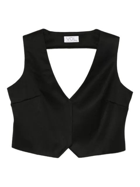 Vestiaire d'un Oiseau Libre open-back top