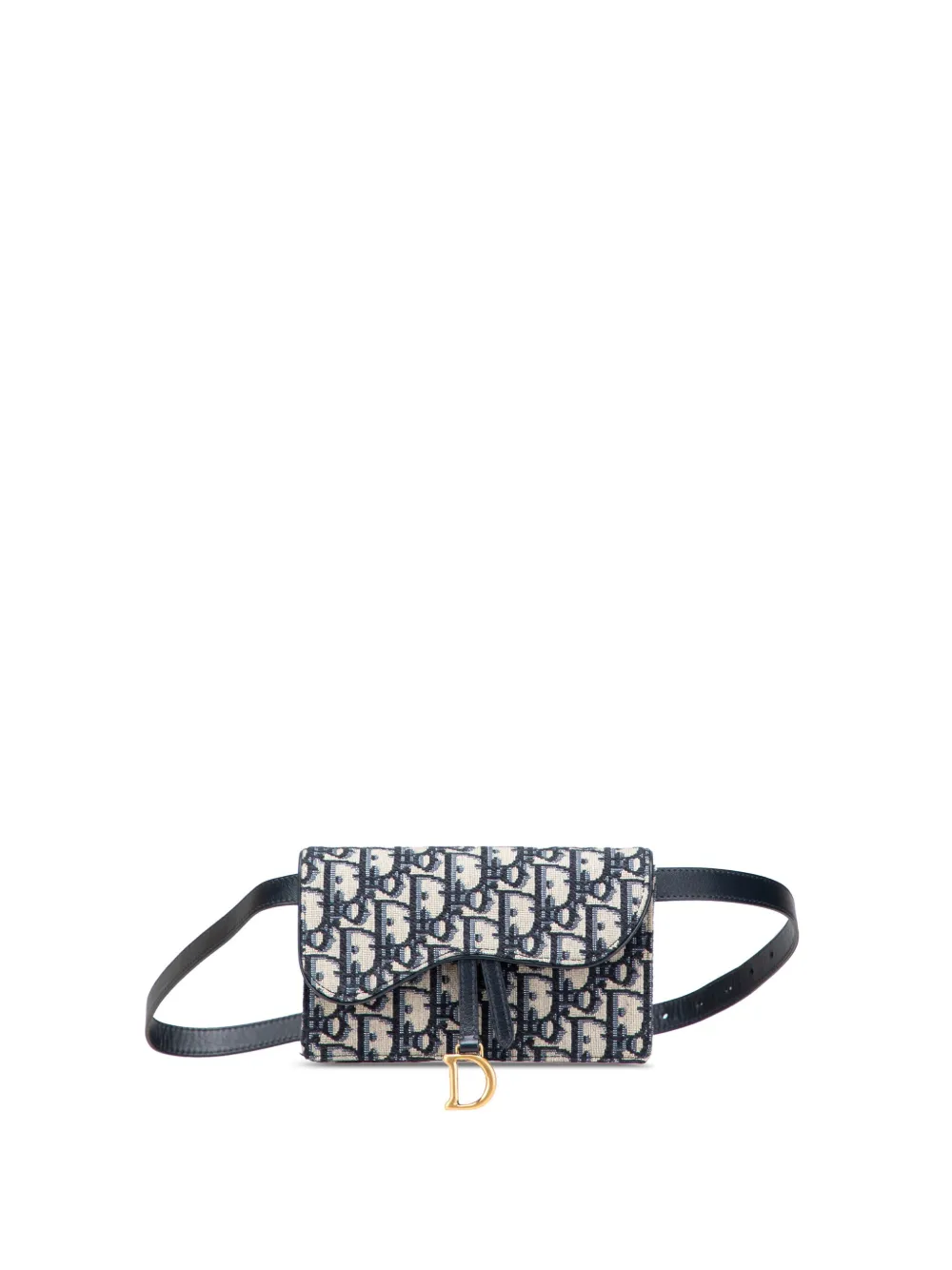 2020 Oblique Canvas Saddle belt bag
