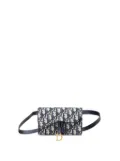 Christian Dior Pre-Owned 2020 Oblique Canvas Saddle belt bag - Blue
