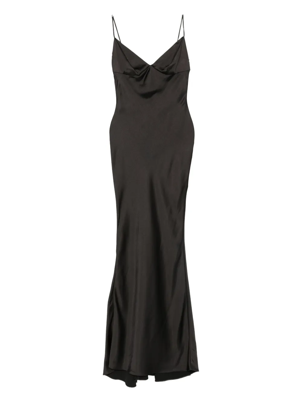 ROSERRY Mouwloze maxi-jurk met uitgesneden details Zwart
