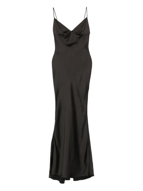 ROSERRY bias-cut sleeveless maxi dress