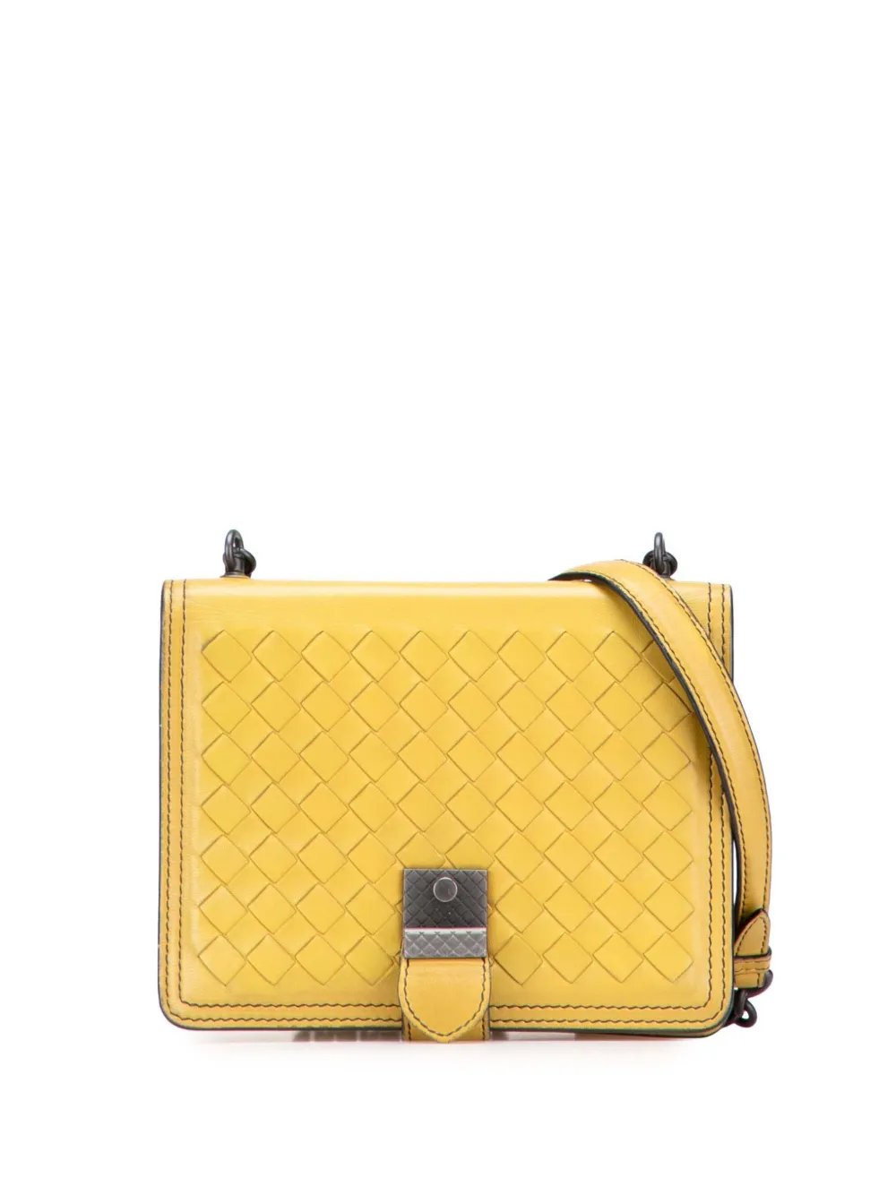 2012-2025 Small Nappa Intrecciato Runway shoulder bag