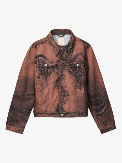CamperLab acid-wash effect denim jacket