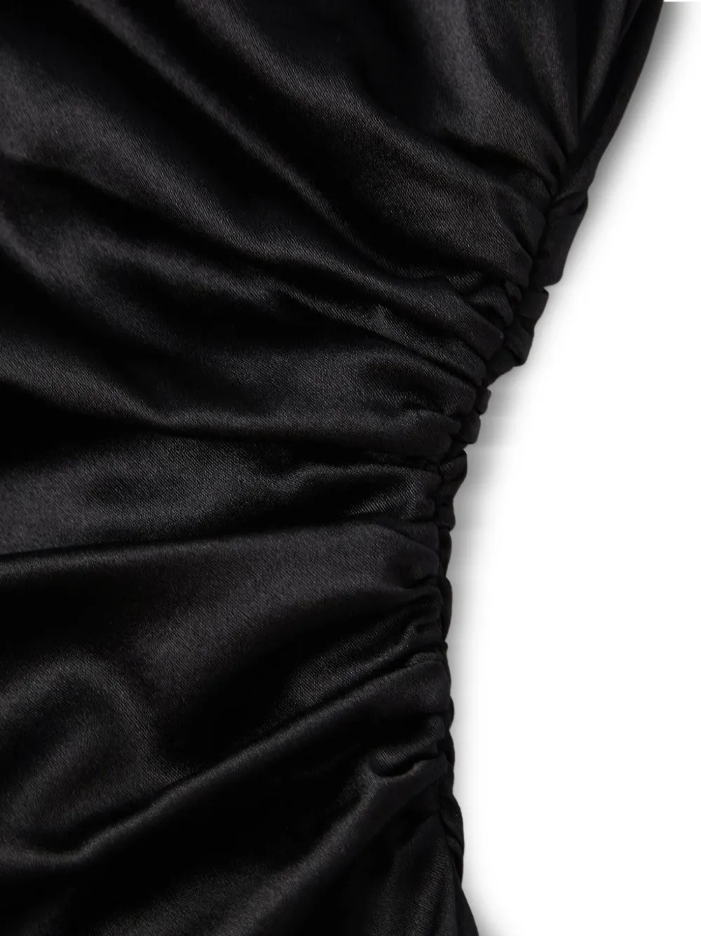  Shanghai Tang Draped Silk Blouse - Black 