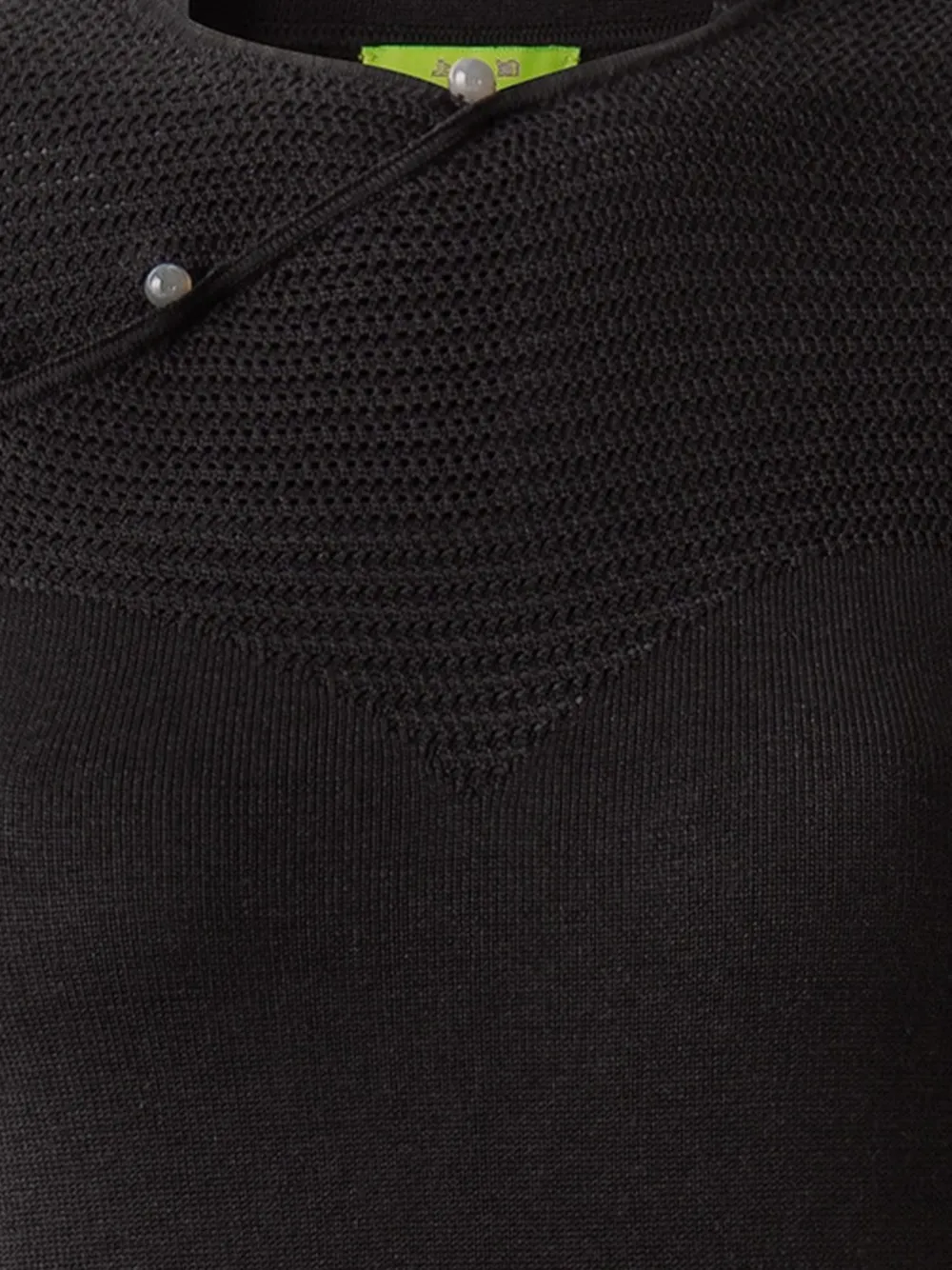  Shanghai Tang Button-detail Silk Top - Neutrals 