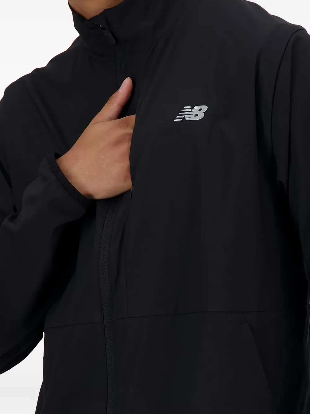 New Balance Bomberjack met rits Zwart