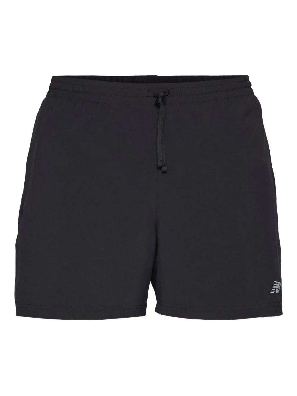New Balance Logo-detail Running Shorts In Blue