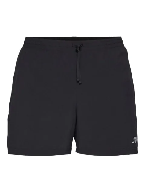 New Balance logo-detail running shorts