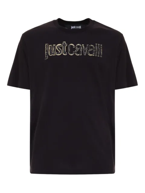 Just Cavalli logo-embellished T-shirt