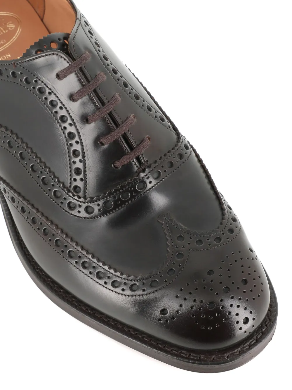 Church's Burwood leather oxford brogues Brown