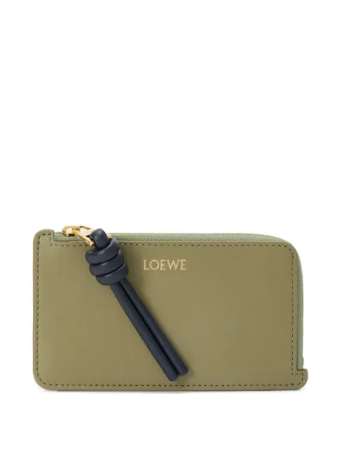 LOEWE cartera Knot con cremallera