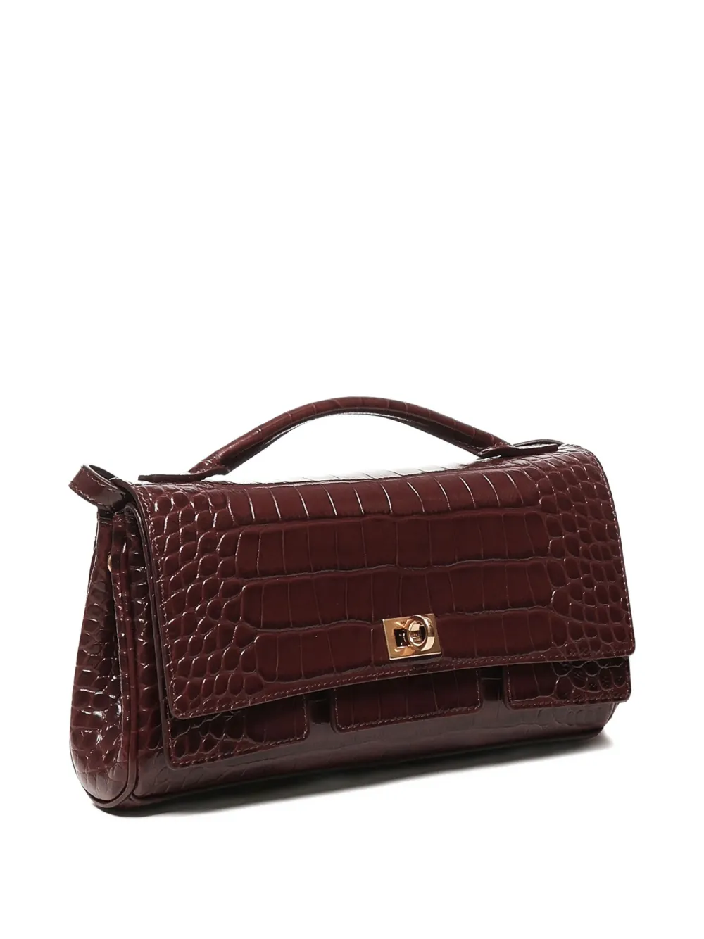 Balenciaga Bel Air Top-handle Bag In Red