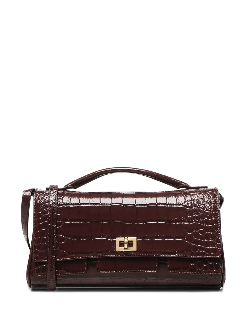 Balenciaga Bel Air Top-handle Bag In Red