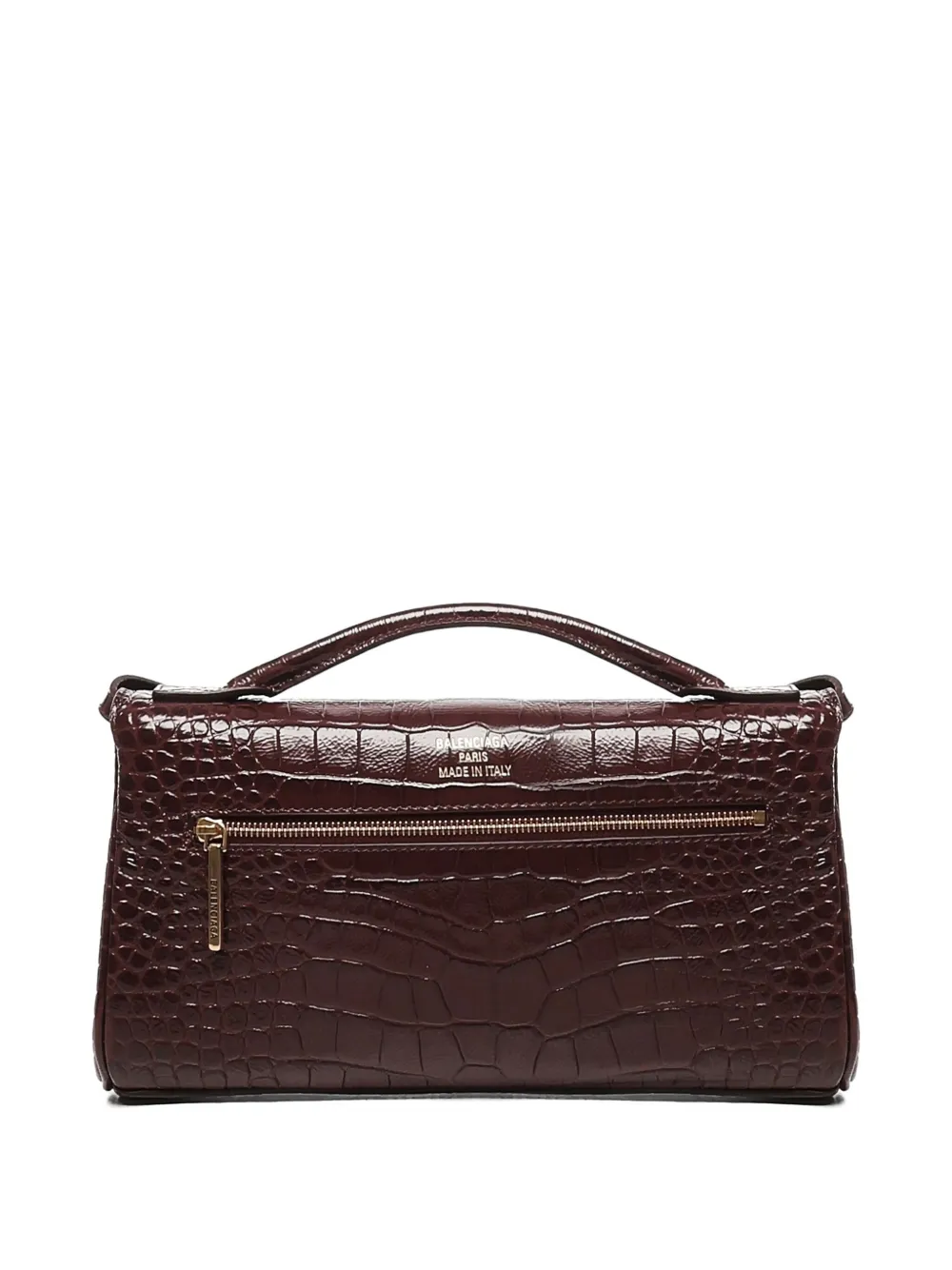 Balenciaga Bel Air Top-handle Bag In Red