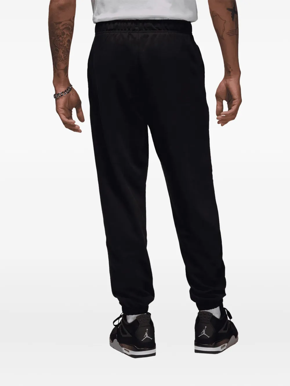 Nike Broek met trekkoord manchetten Zwart