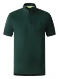 Shanghai Tang Tang Horse band-collar polo shirt - Green