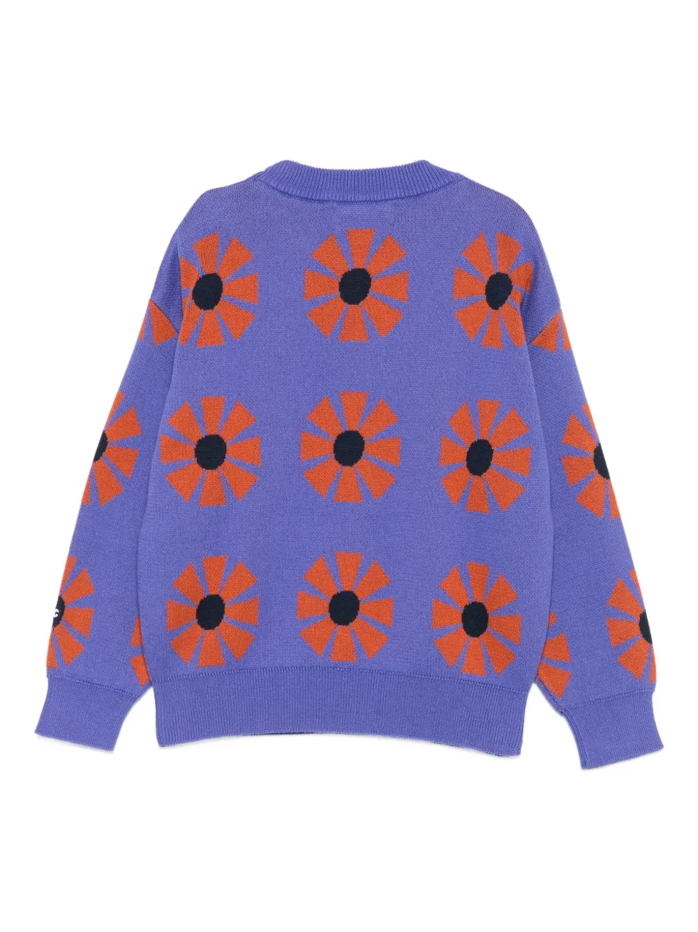 Bobo Choses Trui met bloemenprint Paars