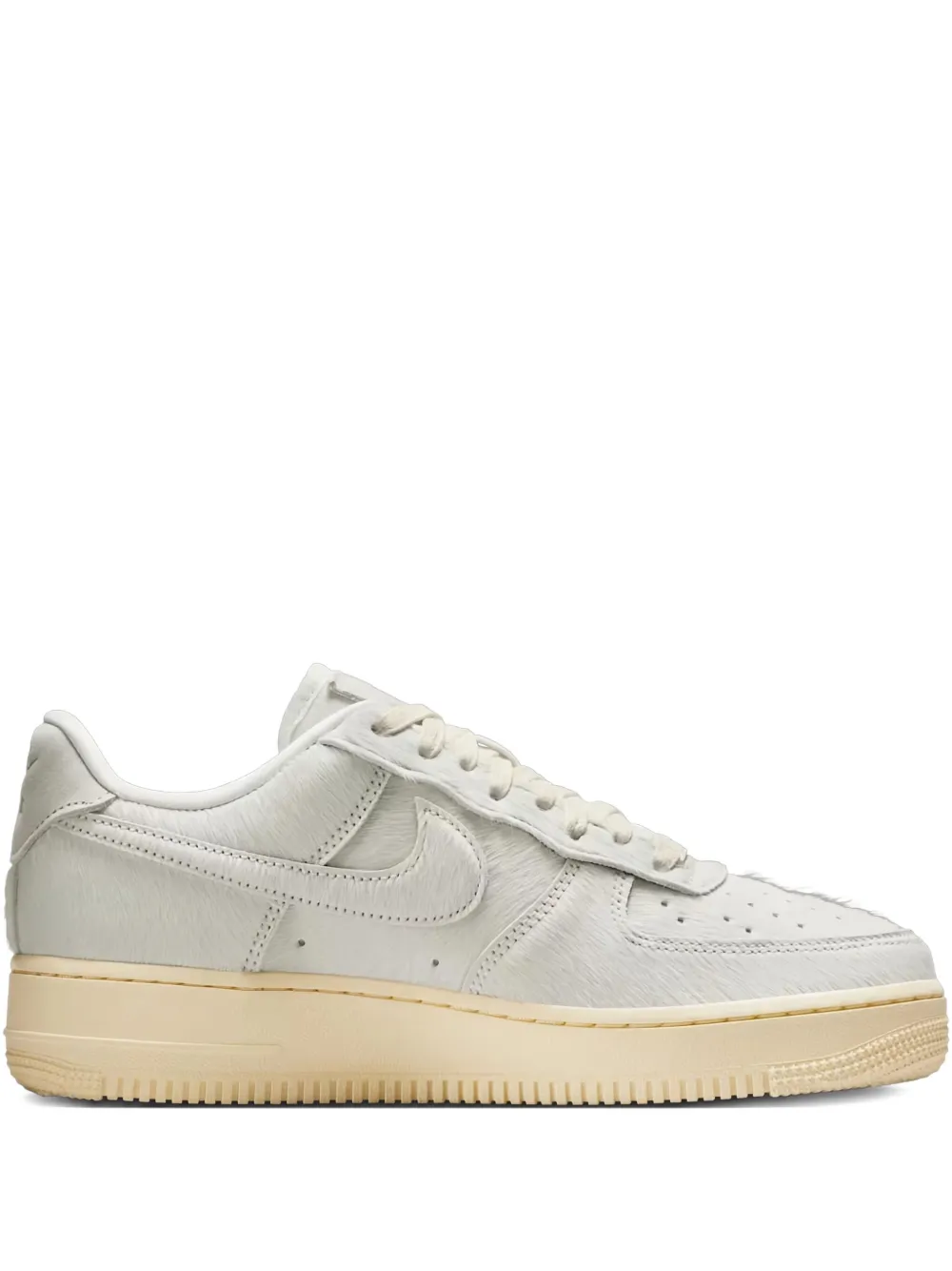 Nike Air Force 1 calf-hair sneakers Neutrals