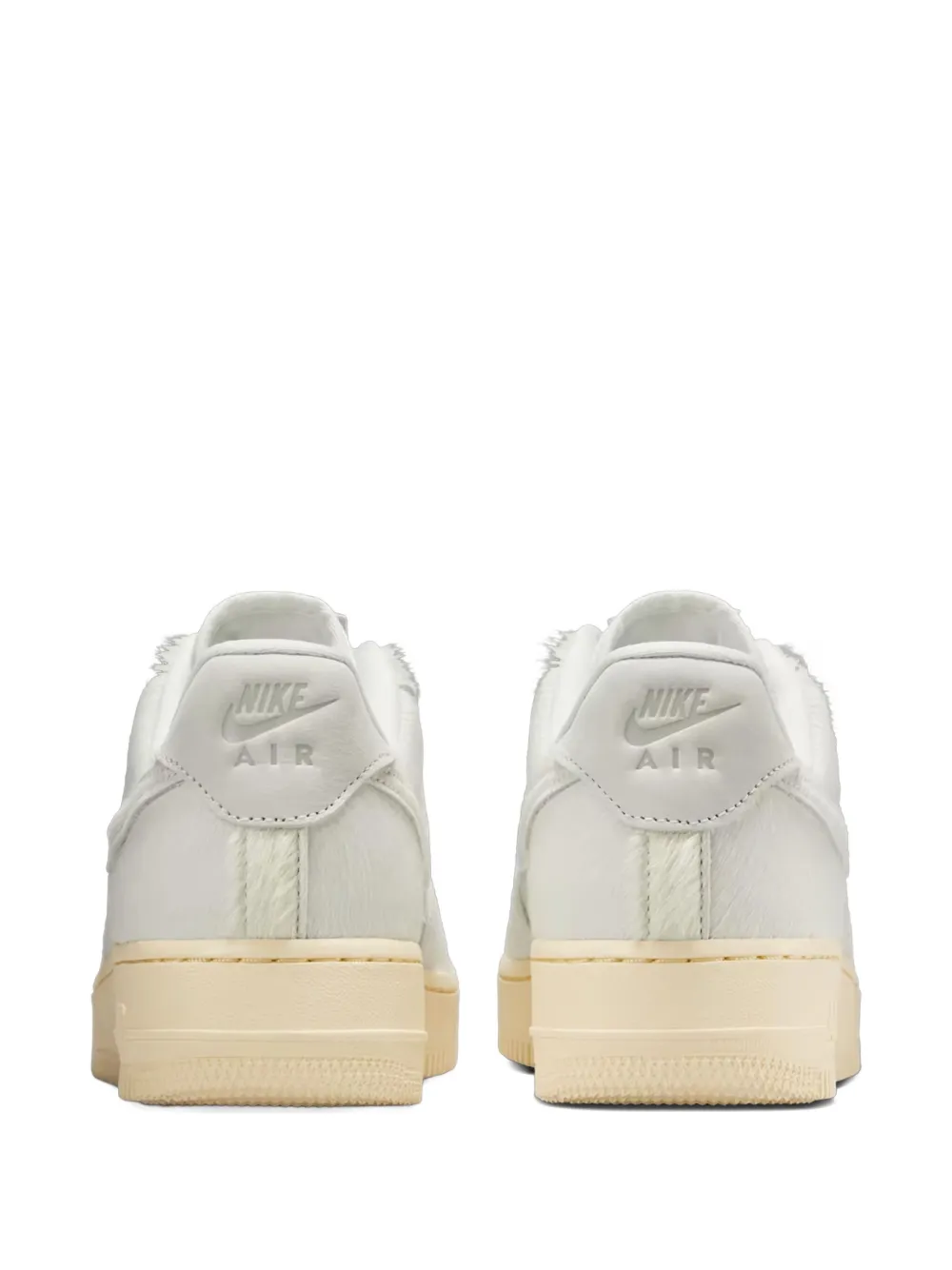Nike Air Force 1 calf-hair sneakers Neutrals