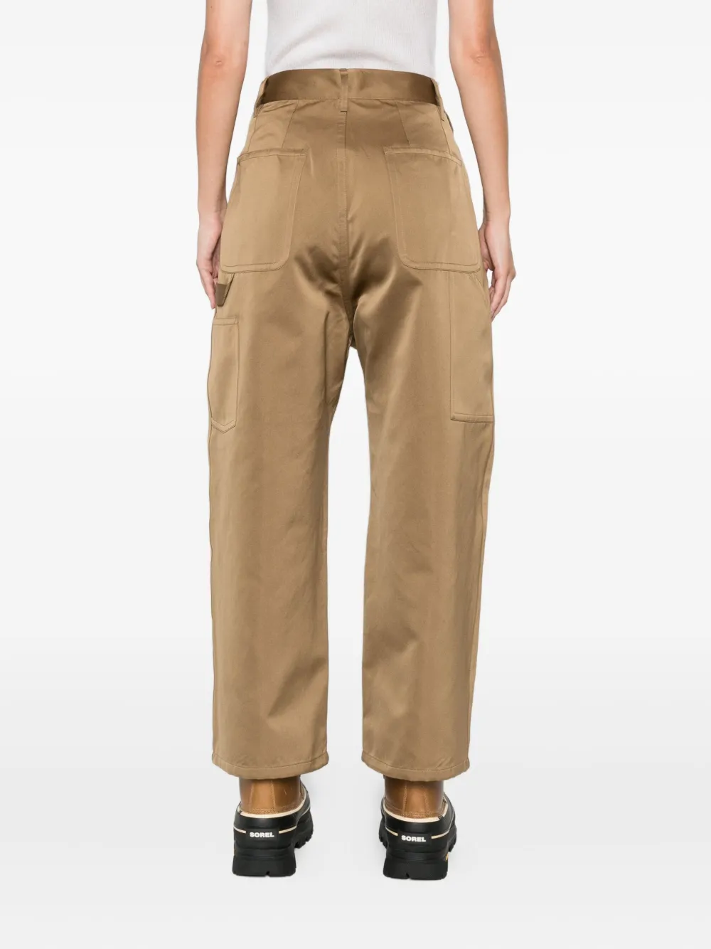 Sofie D'hoore Polke Pleated Trousers In Brown