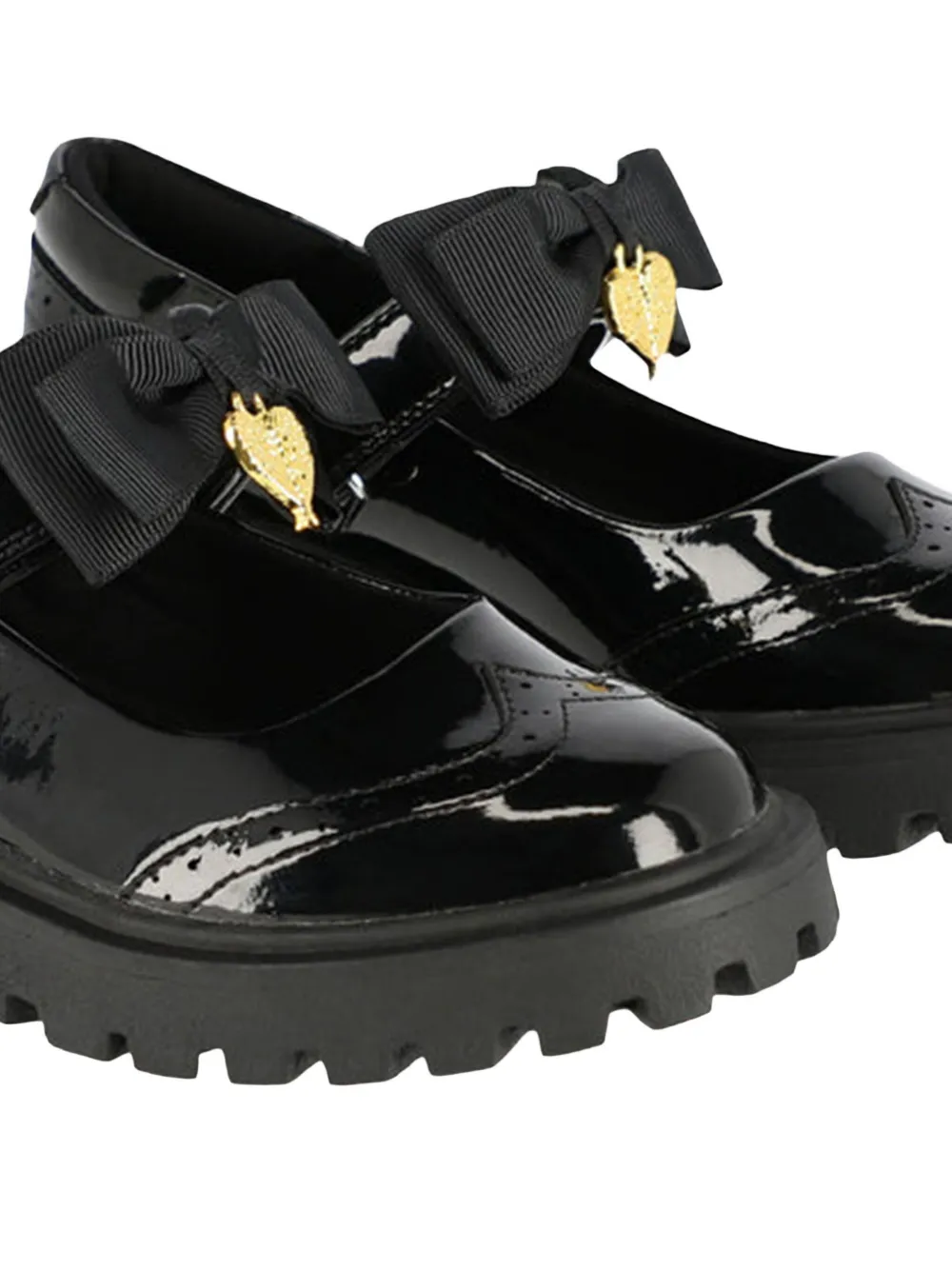 ANGEL'S FACE KIDS Ballerina's van lakleer met strik Zwart