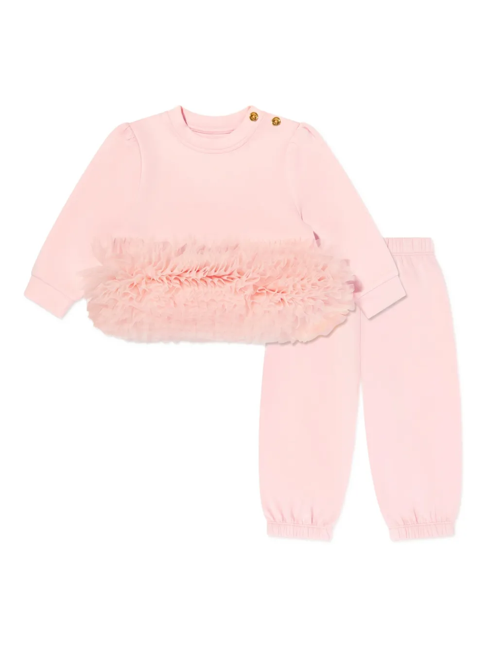 Angel's Face Trainingspak met ruches Roze