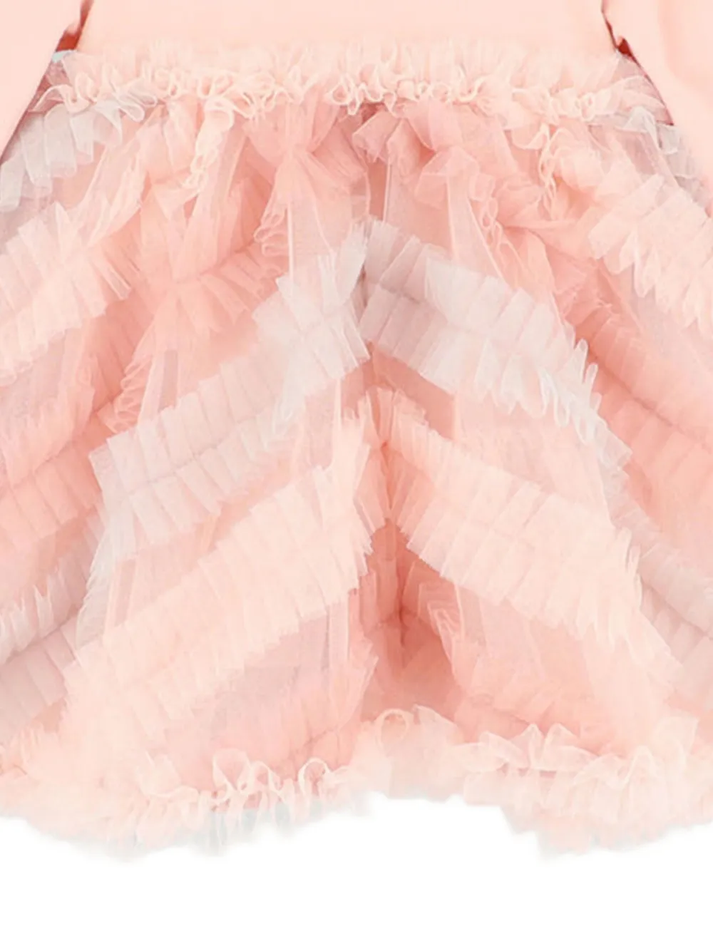 Angel's Face Jurk met ruches en strikdetail Roze