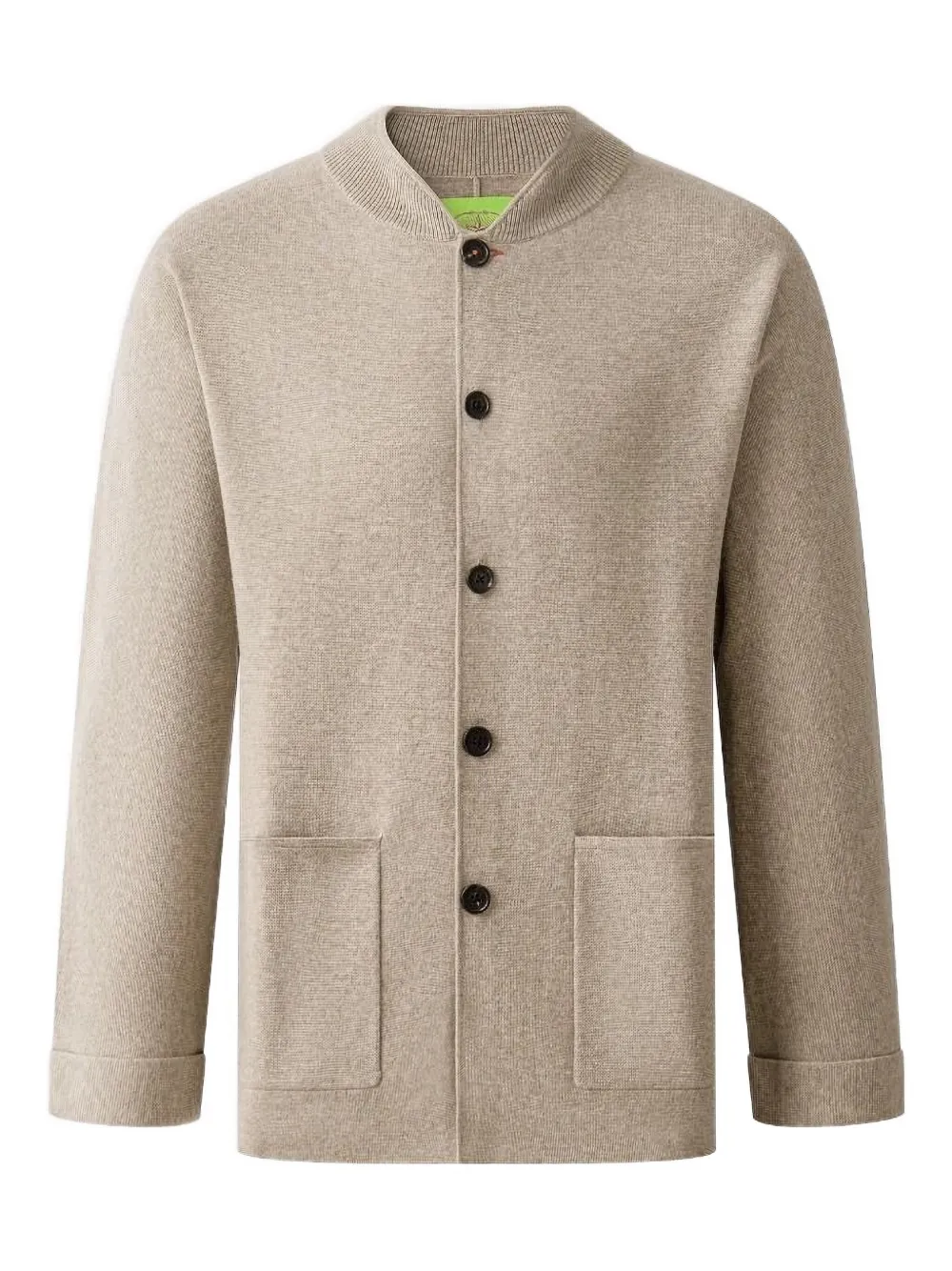 buttoned patch-pockets cardigan