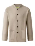 Shanghai Tang buttoned patch-pockets cardigan - Neutrals