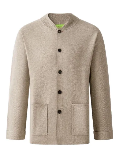 Shanghai Tang buttoned patch-pockets cardigan