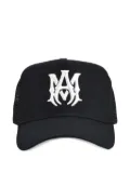 AMIRI logo-embroidered back-panel trucker hat - Black