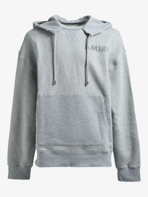 AMIRI logo-print hoodie