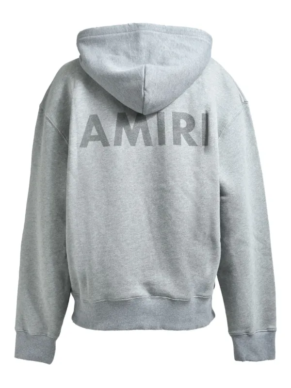 吉良様 amiri logo-print pouch-pocket hoodie 吉良様 amiri logo-print pouch-pocket hoodie - メルカリ