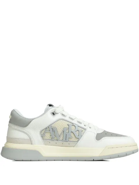 AMIRI logo-detail leather lace-up low-top sneakers