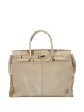 ANOTHER CHANCE canvas tote bag - Neutrals