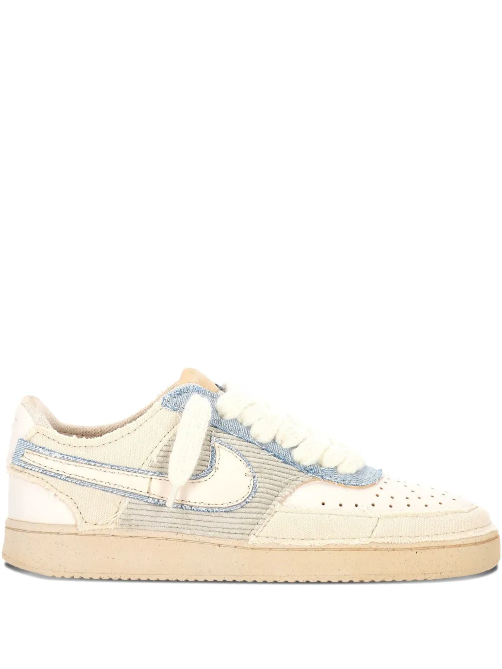 SEDDYS customised corduroy sneakers | Neutrals | Image 1