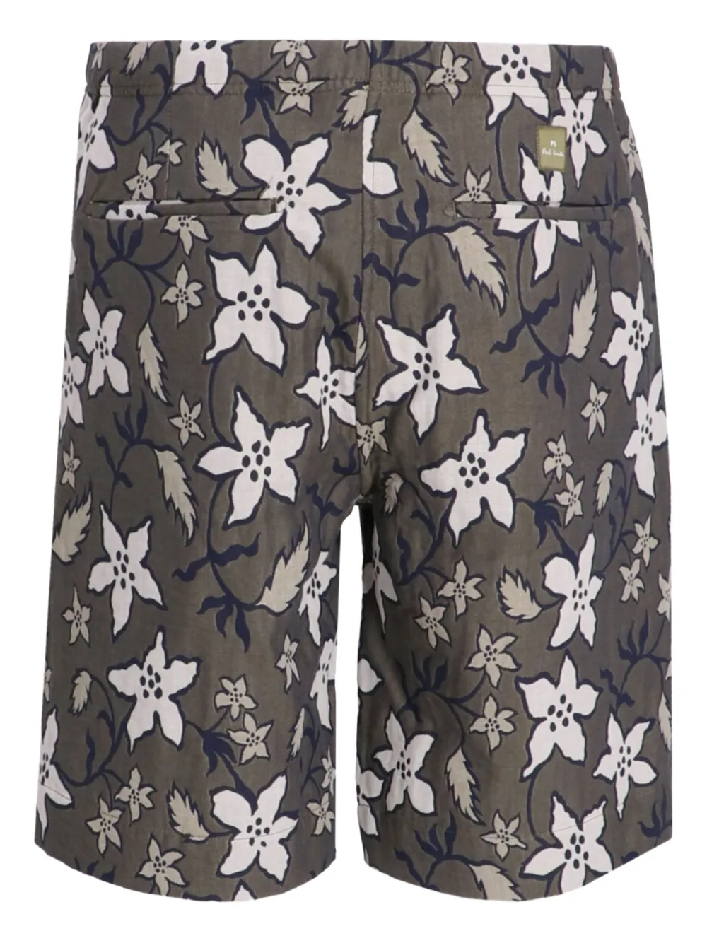 Paul Smith Shorts met bloemenprint Grijs