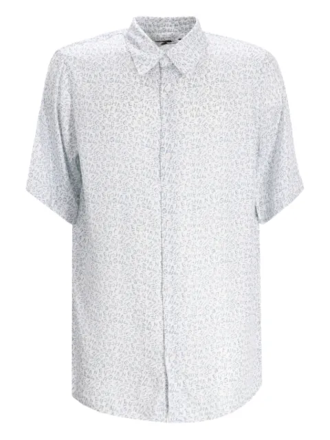 Armani Exchange short-sleeved print shirt