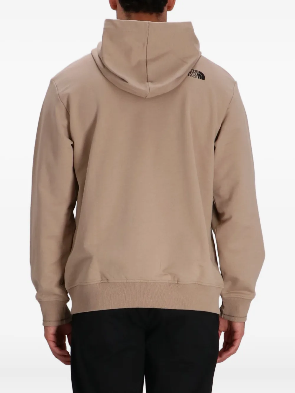 The North Face Connect hoodie met geborduurde bloemen Beige