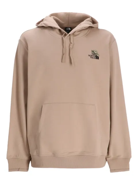 The North Face Connect floral-embroidered hoodie
