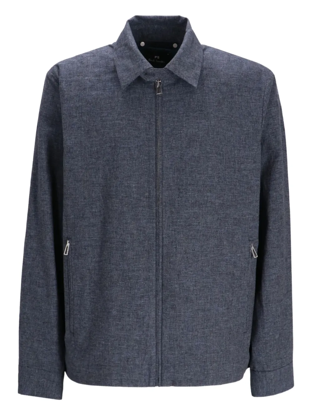 Paul Smith ジップ シャツジャケット - ブルー Paul Smith ジップ シャツジャケット - ブルー