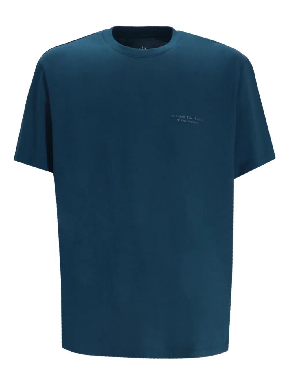 Armani Exchange T-shirt met logoprint Blauw