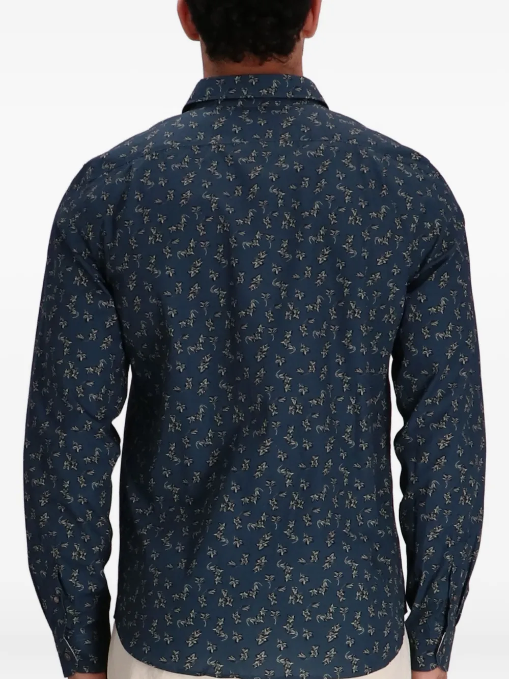 Paul Smith Overhemd met bloemenprint Blauw