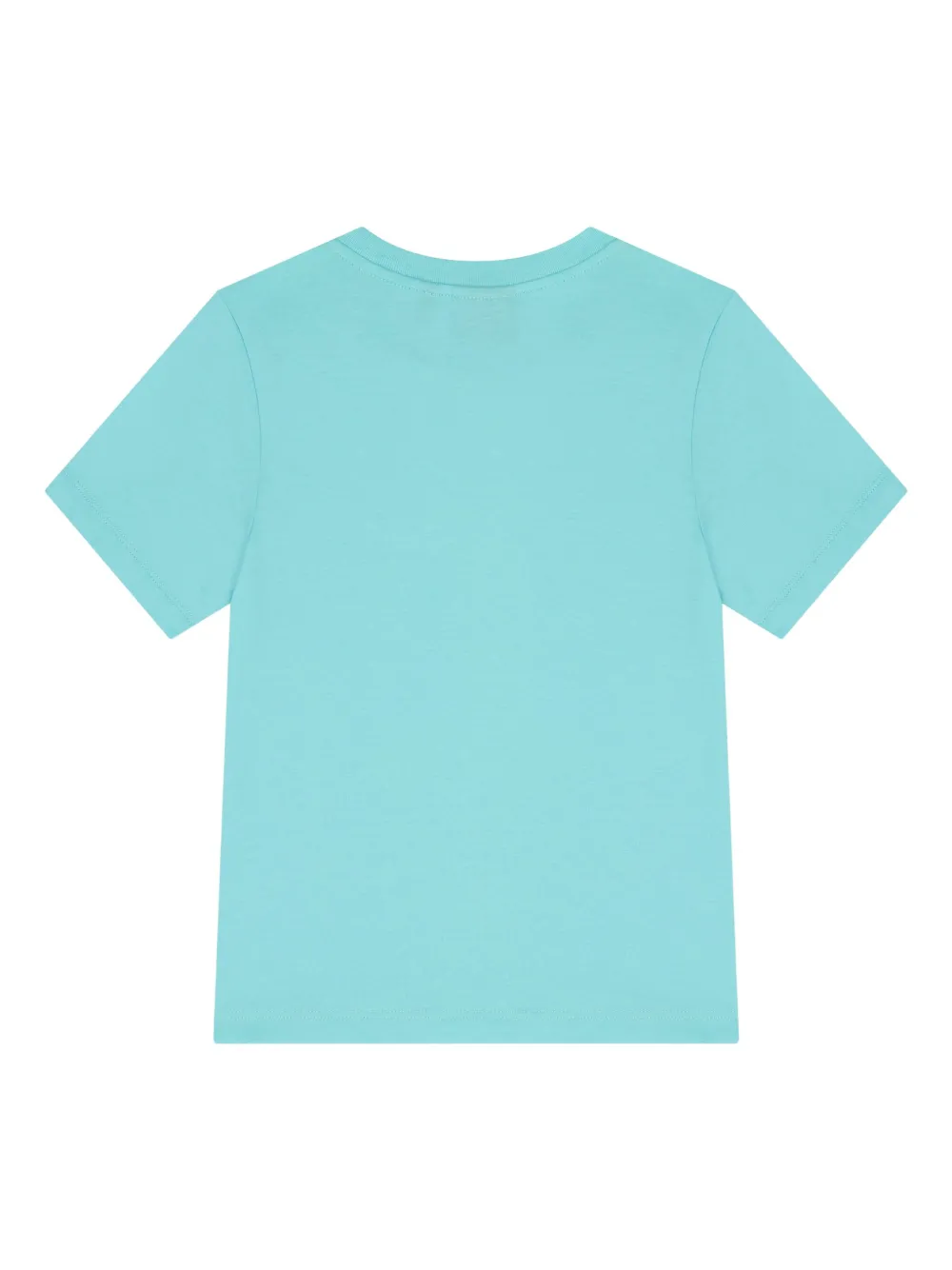 Emporio Armani Kids logo T-shirt Blauw