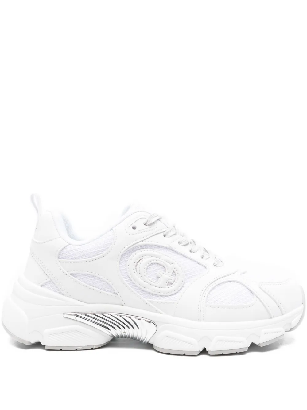 GUESS USA logo-detail chunky sneakers Wit
