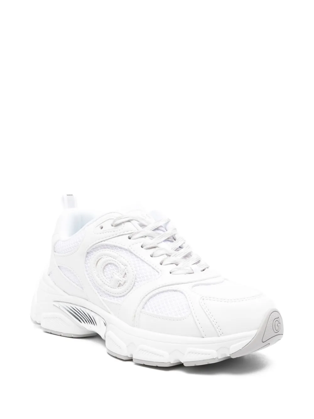 GUESS USA logo-detail chunky sneakers - Wit