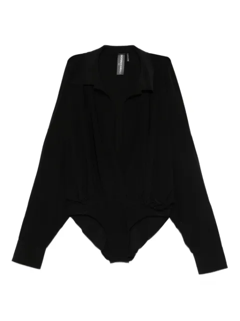 Norma Kamali long-sleeve bodysuit